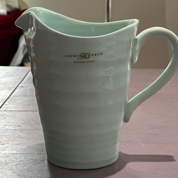 Sophie Conran for Anthropologie Small Blue Water Pitcher - Picture 1 of 8